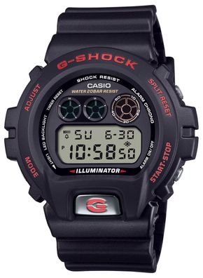 Casio G-Shock Classic Digital Herrenuhr Schwarz DW-6900TR-1ER