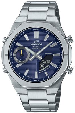 Casio Edifice Herrenuhr Bluetooth Stahl/Blau ECB-S10D-2AEF