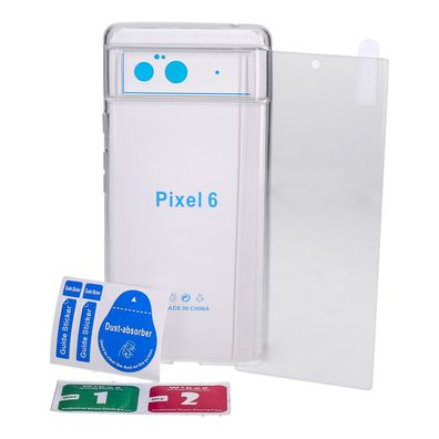 Google Pixel 6 Cover inkl. Display Glas transp