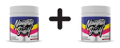 2 x Naughty Boy Pump, Tropical Punch - 400g