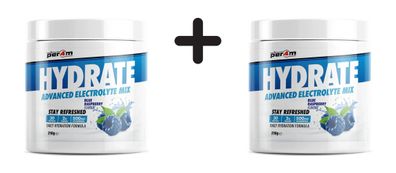 2 x Per4m Hydrate Advanced Electrolyte Mix (210g) Blue Raspberry