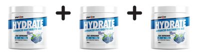 3 x Per4m Hydrate Advanced Electrolyte Mix (210g) Blue Raspberry