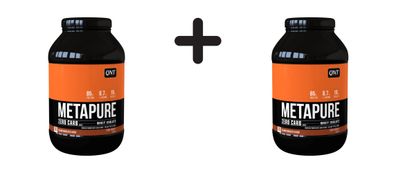 2 x QNT Metapure Zero Carb Whey Isolate (908g) Belgian Chocolate