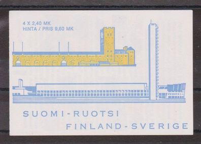Finnland 1994 postfrisch Markenheftchen Michel-Nr. 37 Leichtathletik-Länderkampf