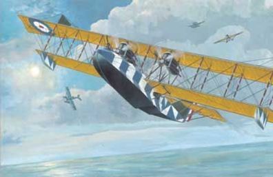 Roden 1:72 14 Felixstowe F.2A Late Version