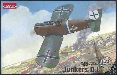 Roden 1:72 36 Junkers D. I late World War I