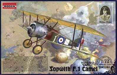 Roden 1:72 40 Sopwith Camel F1 ''William Georg Barker''