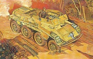 Roden 1:72 707 Sd. Kfz.234/3 Schw. Pz. kanonenwg