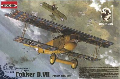 Roden 1:48 417 Fokker D. VII F (late)