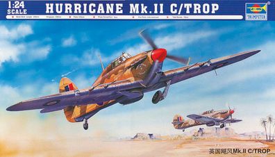 Trumpeter 1:24 2416 Hurricane MK. II C/TROP