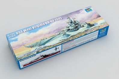 Trumpeter 1:700 5772 USS West Vigina BB-48 1945