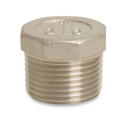 Edelstahl Stopfen V4A 1 1/2 Zoll – Robuster Gewindefitting