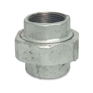 Temperguss Verschraubung Typ Flach 3/4" IG x 3/4" IG DVGW