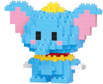 Dumbo Micro Brick mit 156 Bausteinen - Disney Fantasy Nanoblocks
