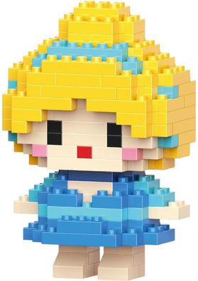Cinderella Micro Brick mit 162 Bausteinen - Disney Fantasy Nanoblocks