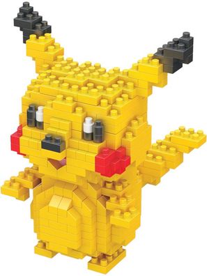 Pikachu Bausteinenset - Nintendo Pokémon Nanoblocks mit 359 Bausteinen