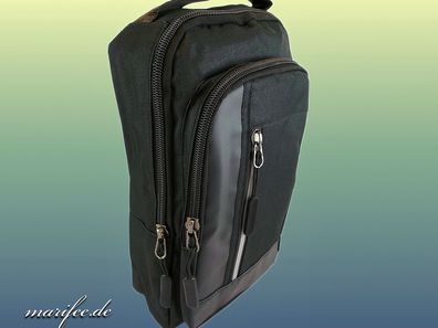Umhängetasche/ Lässige Schultertasche mit USB Art.-Nr. 13231