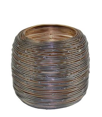 Kaheku Tischlicht Barri silber 10 Ø 9h 1120000497