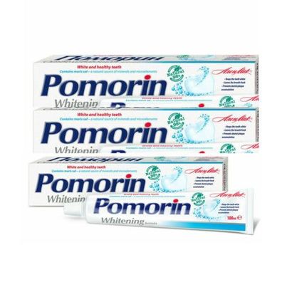 3 x 100 ml Zahnpasta Pomorin Whitening