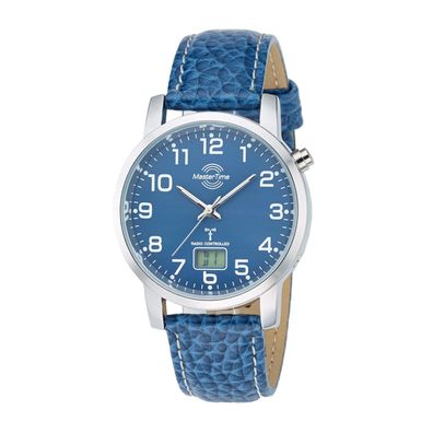 Master Time Funk Quarz Herren Uhr Analog-Digital mit Leder Armband MTGA-10493-32L