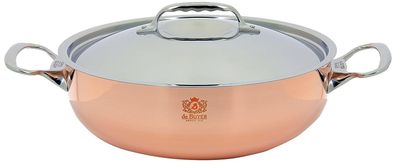 De Buyer Niederer Bratentopf KUPFER/EDELAST Ø20CM