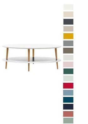 Couchtisch Beistelltisch Sofatisch Coffee Table Wohnzimmertisch Kaffeetisch Oval