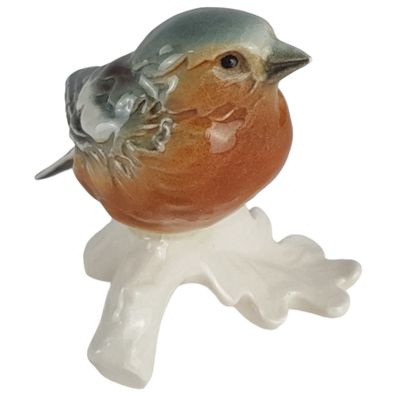 Goebel Porzellan Figur Vogel Buchfink H 5,7 cm