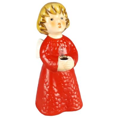 Goebel Porzellan 4204916 Figur Kerzenhalter singender Engel H 16,7 cm
