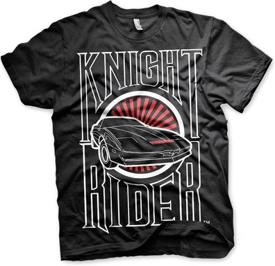 Knight Rider Knight Rider Sunset KITT Big Tall T-Shirt UV-1-KR003-H56-7