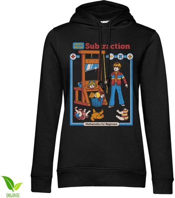Steven Rhodes Damen Learn About Subtraction Girly Hoodie DTR-57-SR094-DTF726