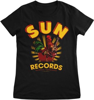 Sun Records Damen Rooster Girly Tee PS-5-SUN001-DTF918