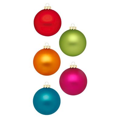 Weihnachtskugeln 36 Stk 4cm Mille Fiori