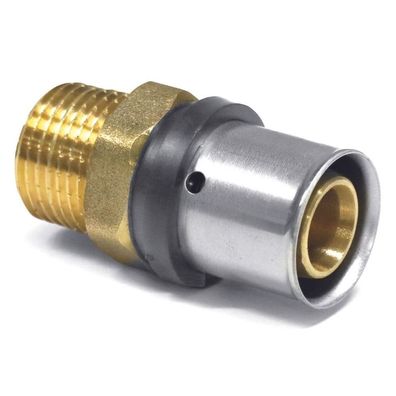 Pressfitting Kupplung 32mm 1 Zoll Verbinder DVGW-zertifiziert