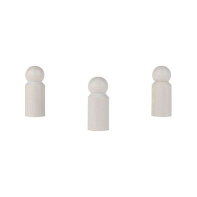 Destinokegel - Mini - 10x25mm - weiss