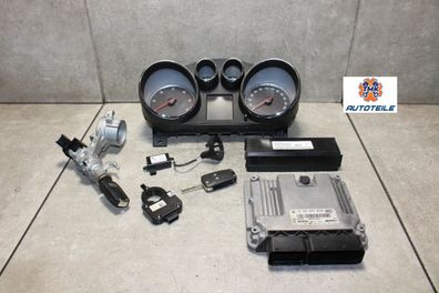 Opel Insignia A Motorsteuergerät Steuergerät Tacho Zündschloß A20DTH 55577619 PV36W