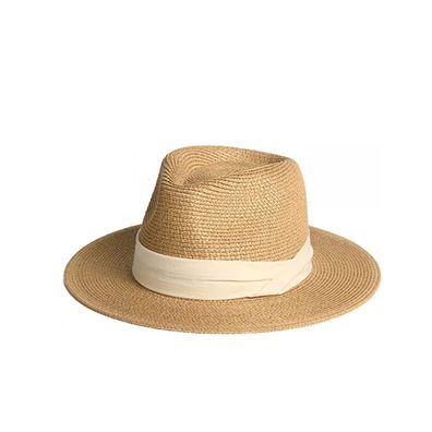 Unisex Sonnenhut Breite Krempe Damen und Herren Verstellbare Strohhut