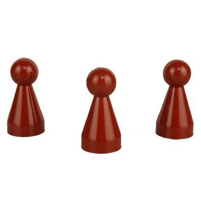 Halmakegel - Pöppel - braun - KS - 20 x 40 mm
