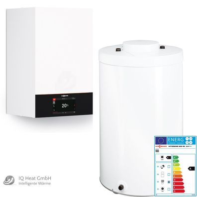 Viessmann Paket Vitodens 300-W Gasbrennwertgerät Speicher Vitocell 100-W 150 L