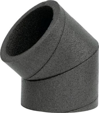 Wolf ISO-Rohrsystem Bogen DN125 45Gr 2576012