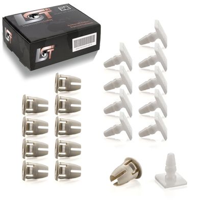 10x Befestigungsclips untere Abdeckleiste Türe für Mercedes CLK SLK E-KLASSE