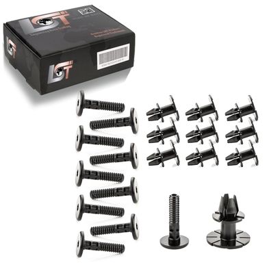 10x Seitenschweller Befestigung Clips Stift mit Distanzclip Set für BMW
