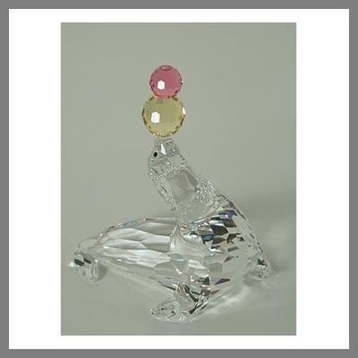 Swarovski spielender Seehund playing Seal AP 2006 622526