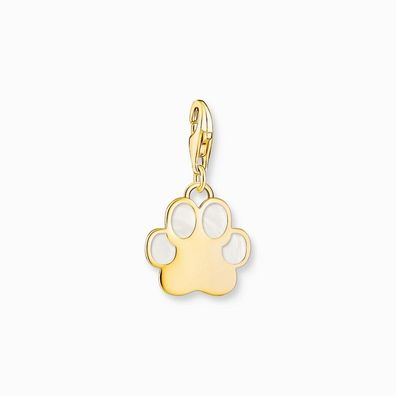 Thomas Sabo - 2014-427-39 - Charm - Damen - 925er Silber gelbvergoldet - Hundepfote
