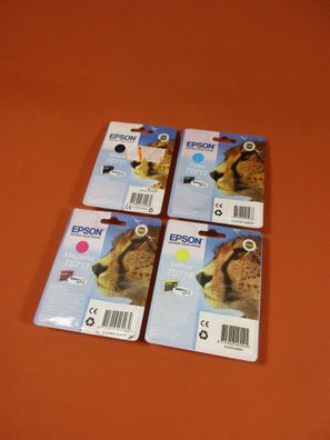 Original Epson T0715 bkcmy OVP, intenpatrone, ruckerpatrone, pson ink cartridge