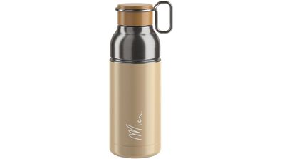 ELITE Trinkflasche "Mia Inox" SB-verpackt, 650 ml, beige / silber