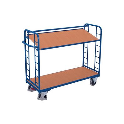Etagenwagen mit 2 Böden 250 kg Traglast Typ M + EasySTOP