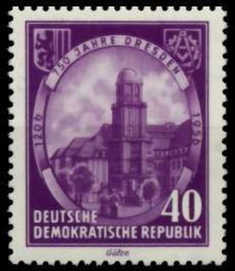 DDR 1956 Nr 526 postfrisch S288332
