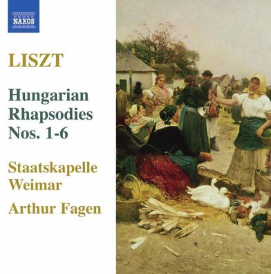 Franz Liszt (1811-1886) - Ungarische Rhapsodien Nr.1-6 - - (CD / U)