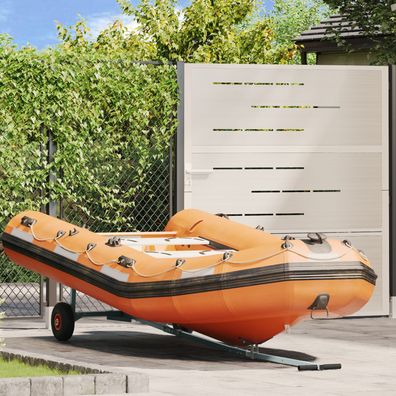 vidaXL Feuerverzinkter Stahl 280x104x40 cm Verstellbare Armlehnen