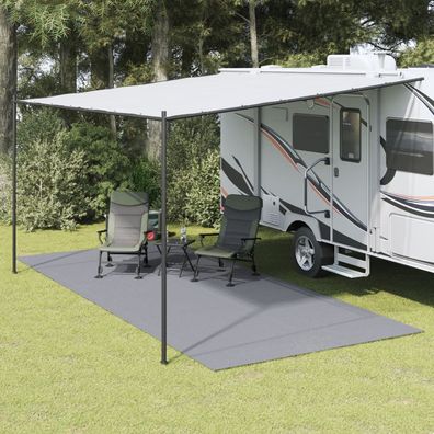 vidaXL Zeltteppich Hellgrau 5,5x2,5 m